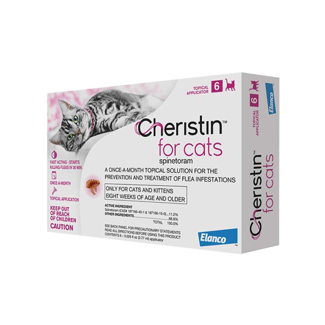 Cheristin Flea Treatment for Cats - Pet Supplies online store