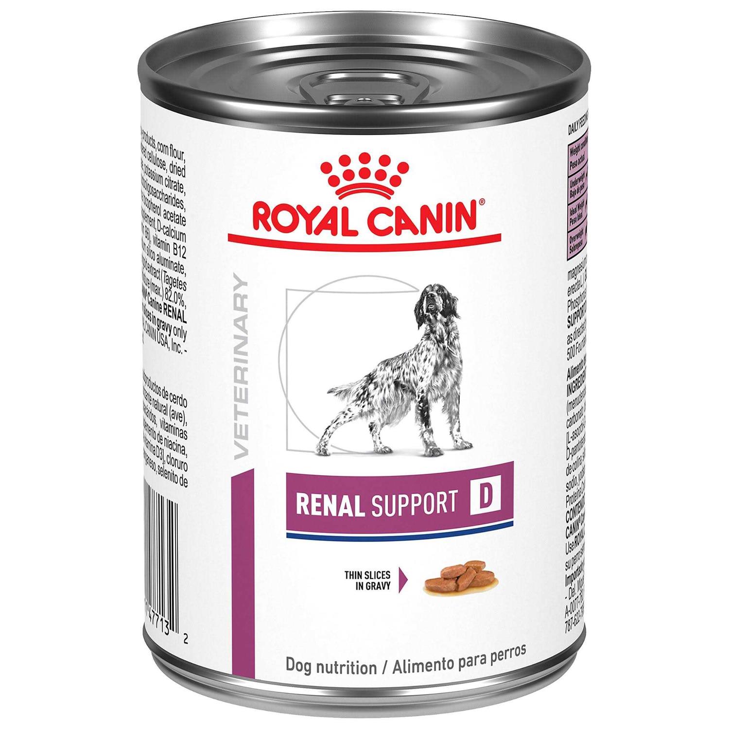 Royal Canin Veterinary Diet Canine Renal Support D Morsels in Gravy Canned Dog Food - Pet Supplies online store