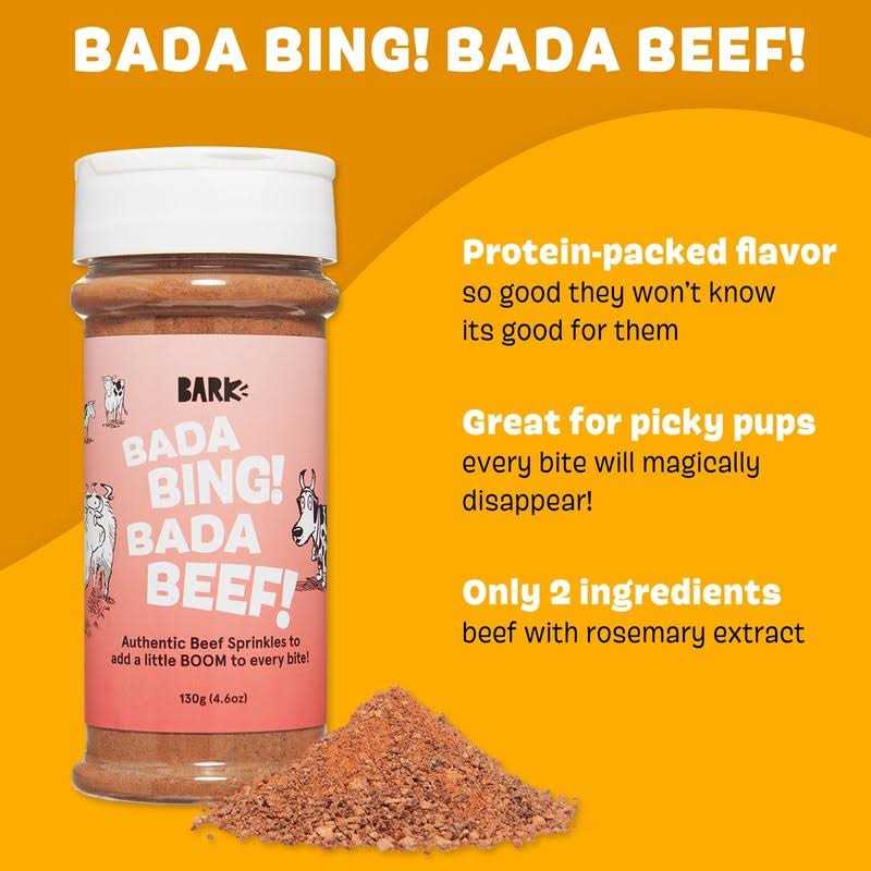 Barkbox Bada Bing Bada Beef Dry Dog Food Topper With High Protein - Pet Supplies online store