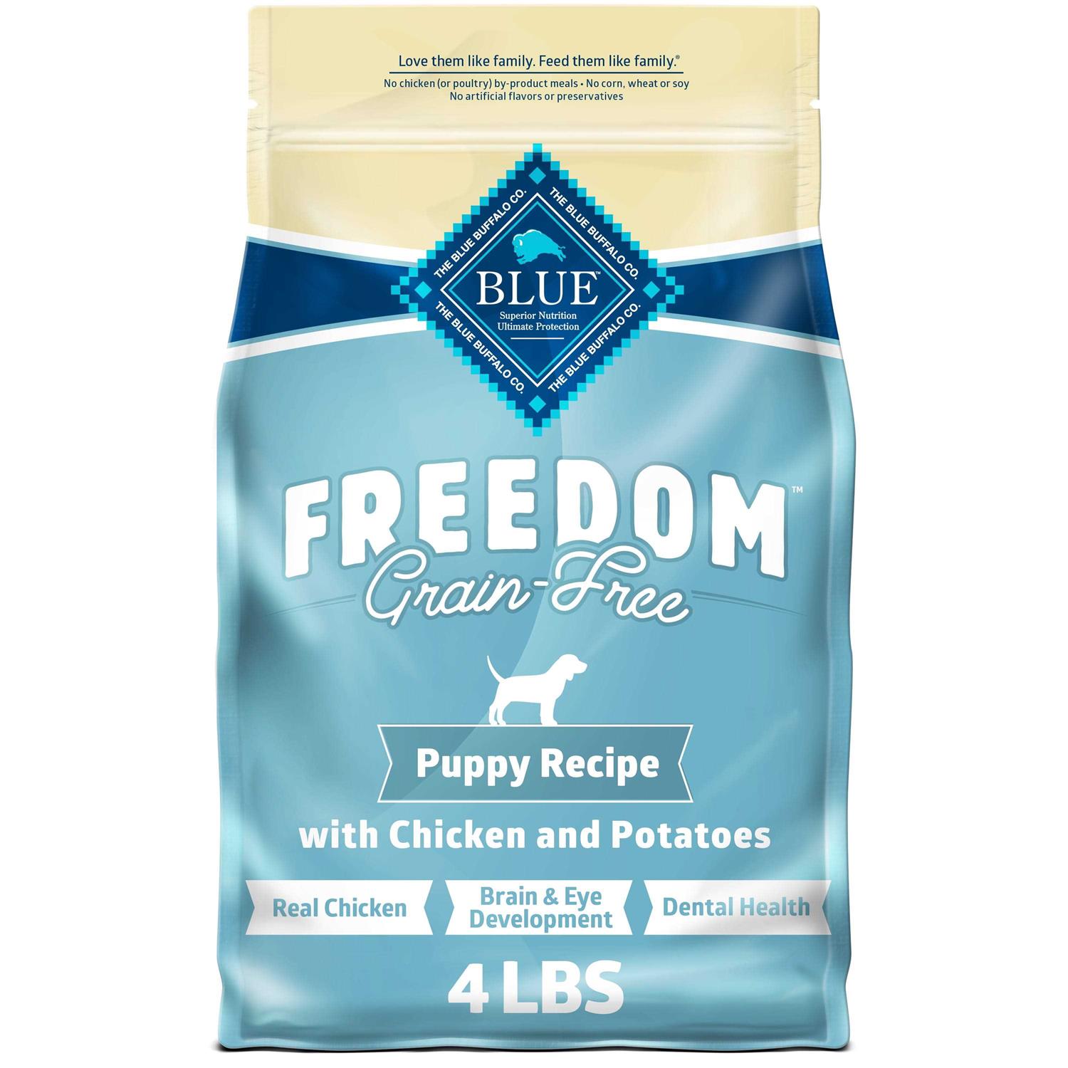 Blue Buffalo Freedom Grain-Free Chicken Recipe Puppy Dry Dog Food - Pet Supplies online store