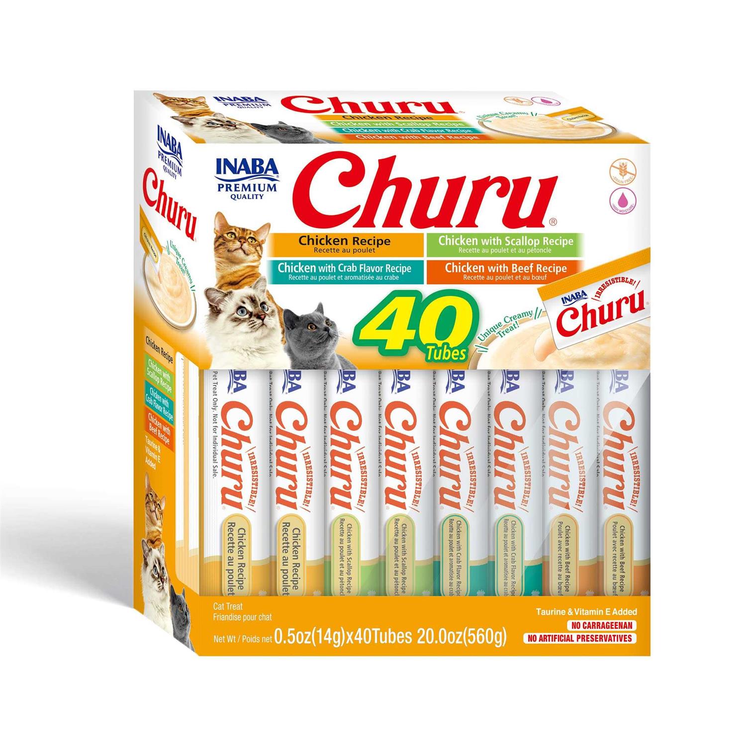 Inaba Churu Chicken Variety Box - Pet Supplies online store