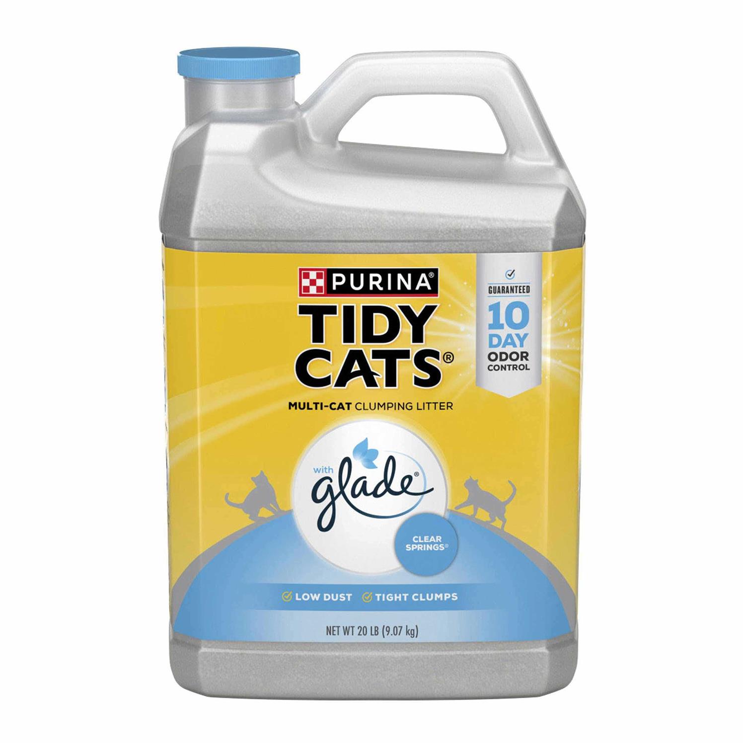 Purina Tidy Cats Clumping Cat Litter Glade Tough Odor Solutions - Pet Supplies online store