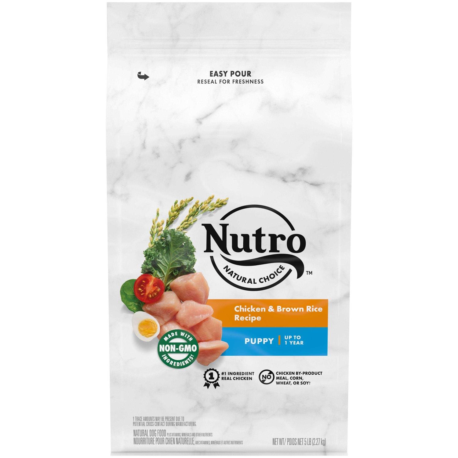 Nutro Natural Choice Puppy Chicken & Brown Rice Recipe Dry Dog Food - Pet Supplies online store
