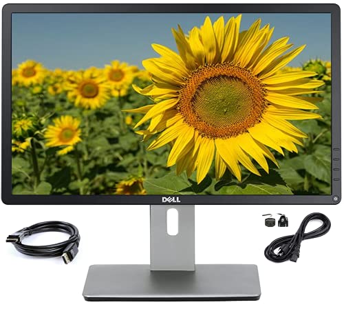 Dell P2214HB Full HD 22 inch LED Backlit Monitor, VGA, Display Port, DVI, 16.7 Million Colors, 178 Degree Viewing Angle, Upto 76/60 Hz Horizontal and Vertical Refresh Rate (Renewed)