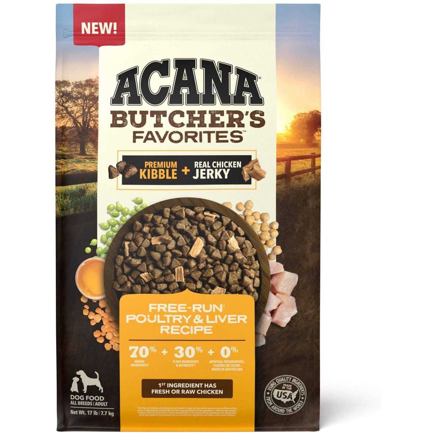 Acana Butcher's Favorites Liver Dry Dog Food - Pet Supplies online store