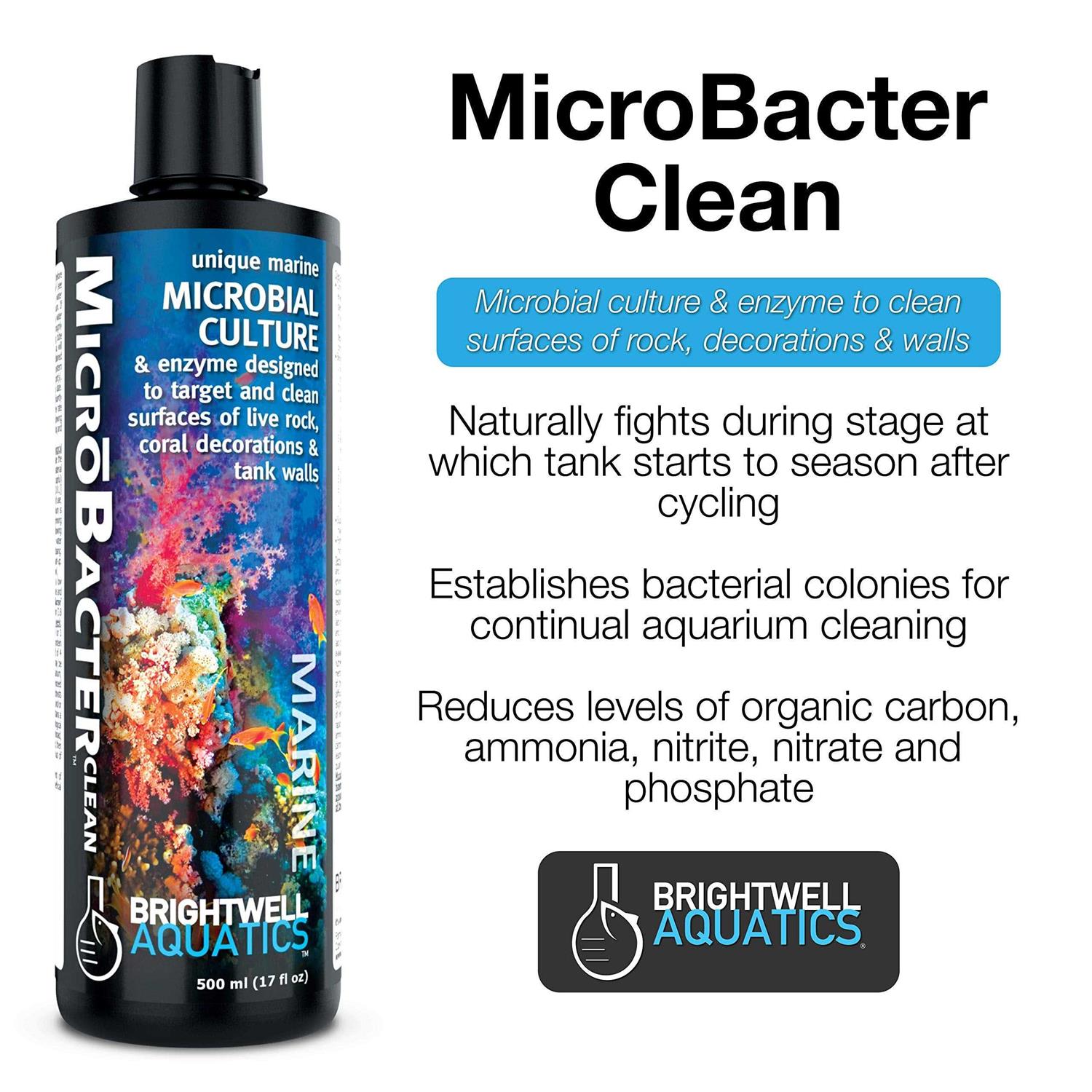 Brightwell Aquatics MicroBacter Clean - Pet Supplies online store
