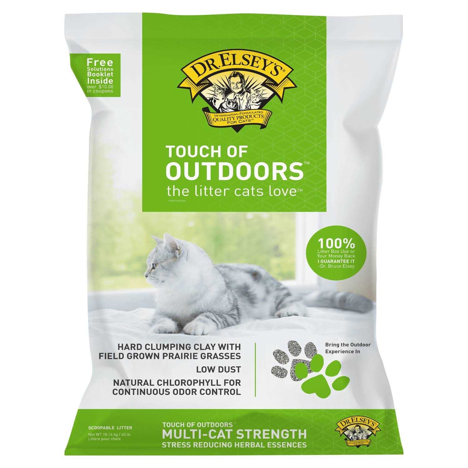 Dr. Elsey's Precious Cat Touch of Outdoors Cat Litter - Pet Supplies online store