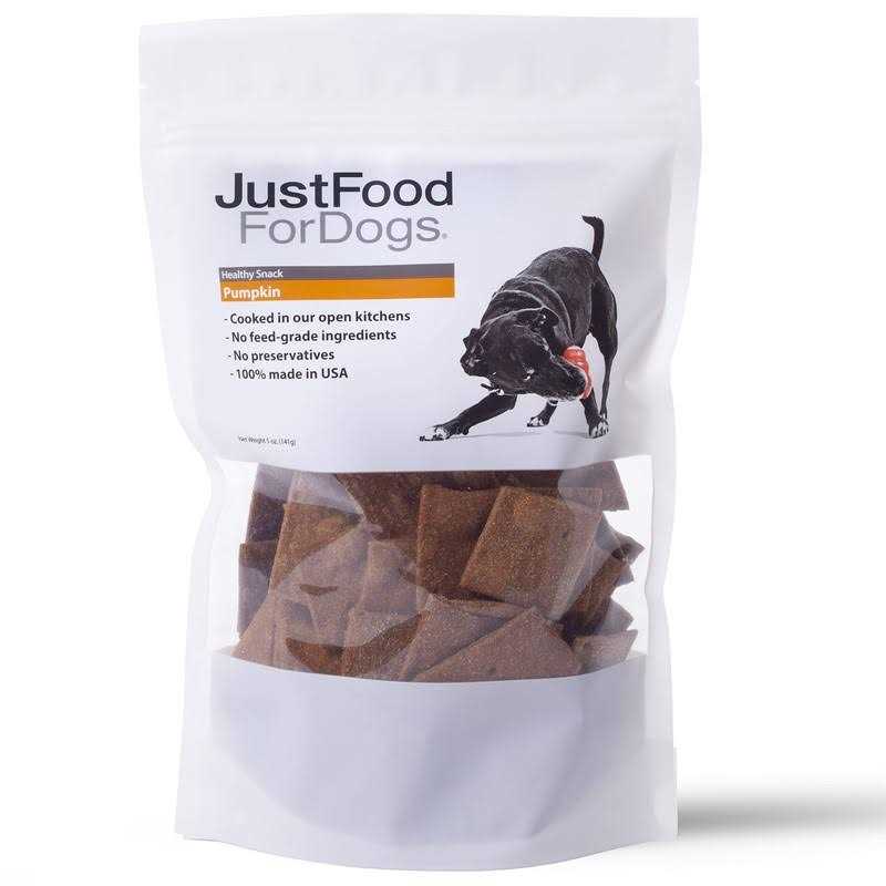 JustFoodForDogs Pumpkin Dog Treats - Pet Supplies online store