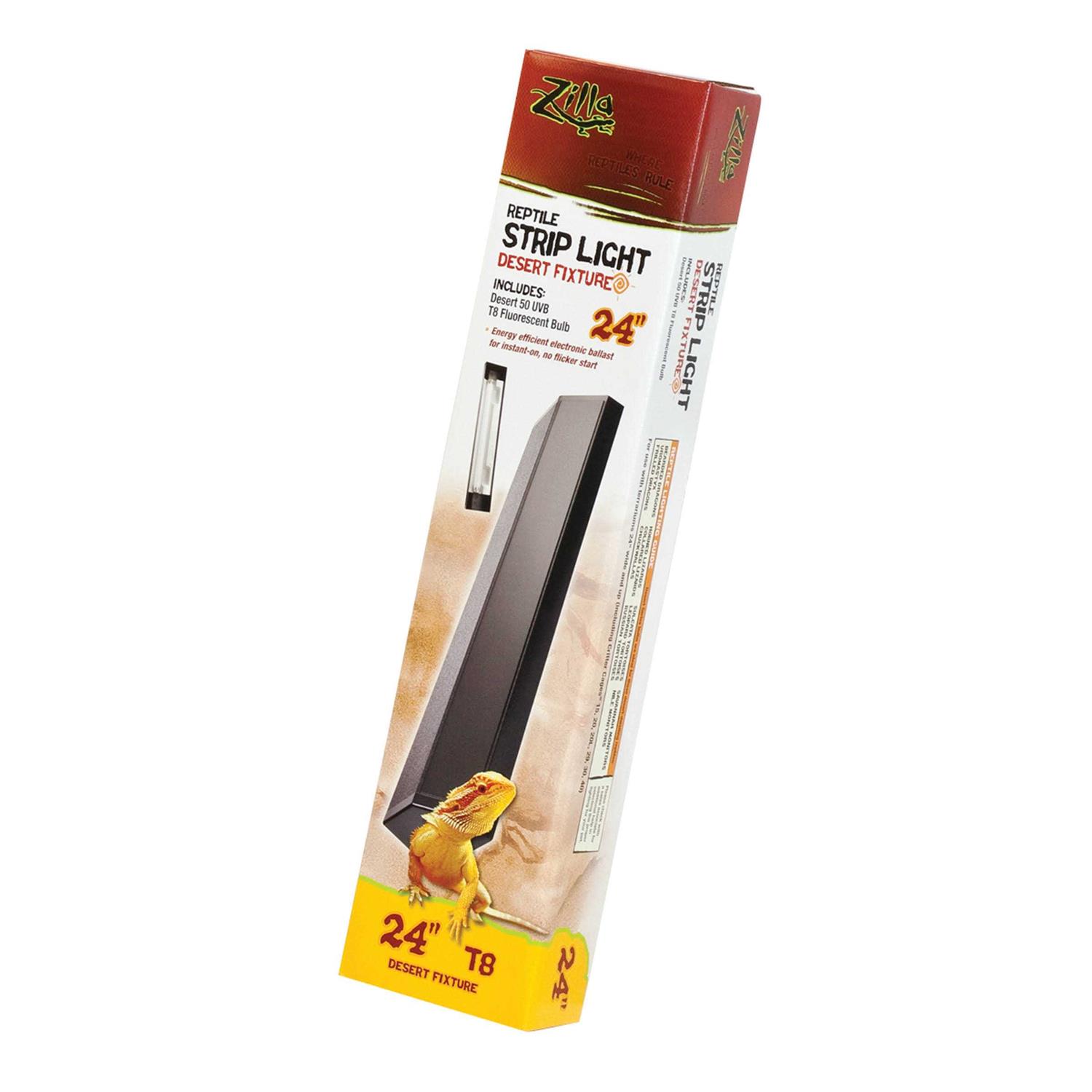 Zilla T8 Reptile Strip Desert Light Fixture - Pet Supplies online store