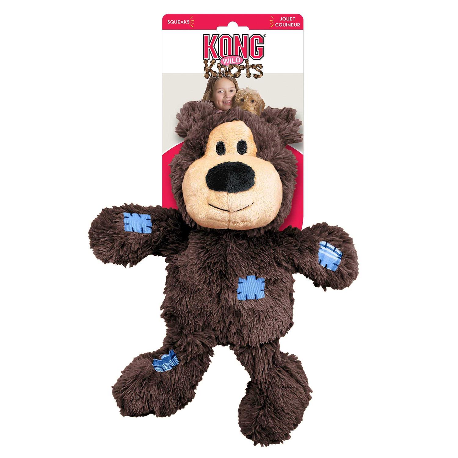 Kong Wild Knots Bear Dog Toy - Pet Supplies online store