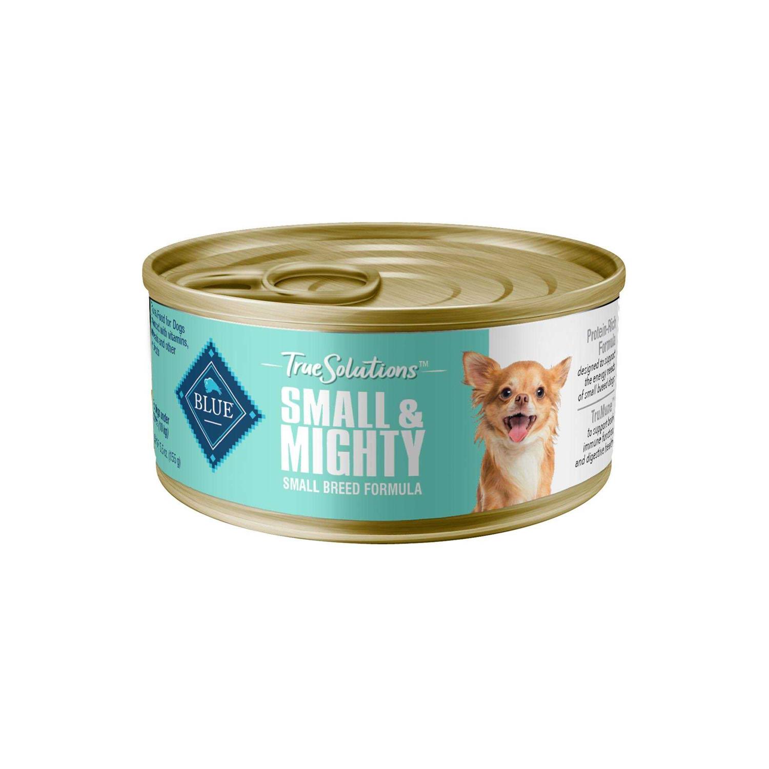 Blue Buffalo True Solutions Small & Mighty Natural Small Breed Adult Wet Dog Food - Pet Supplies online store