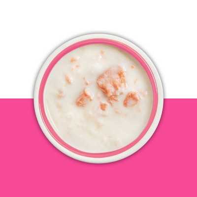 Friskies Lil' Soups with Sockeye Salmon in a Velvety Chicken Broth Lickable Cat Food Topper, 1.2-oz cup, case of 8 - Pet Supplies online store