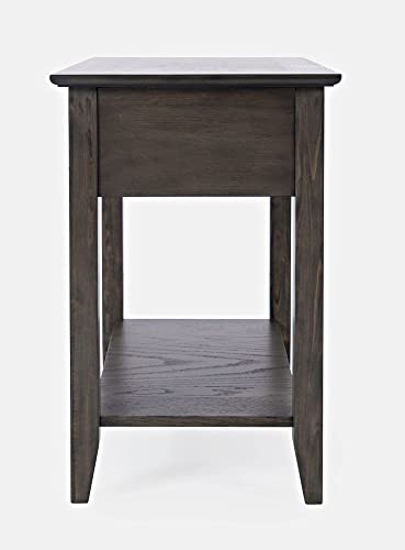 Jofran Inc. Modern Espresso Chairside Table