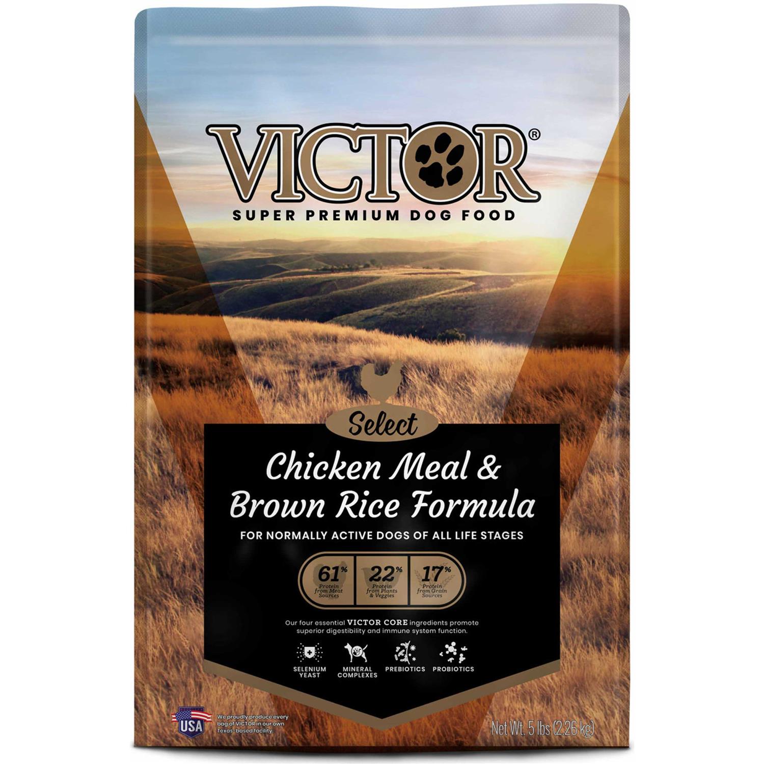 Victor Chicken Meal & Brown Rice Dry Dog Food - Pet Supplies online store