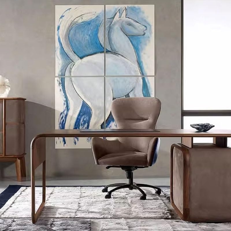 Computer Desk Light Luxury Desk Home Study Desk Computer Desk Bedroom Computer Desk Office Desk Company Office Boss Desk Home Office Desks(Size:160 * 80 * 77cm)