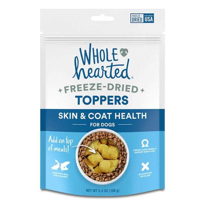 WholeHearted Freeze-Dried Health Dog Food Toppers - Pet Supplies online store