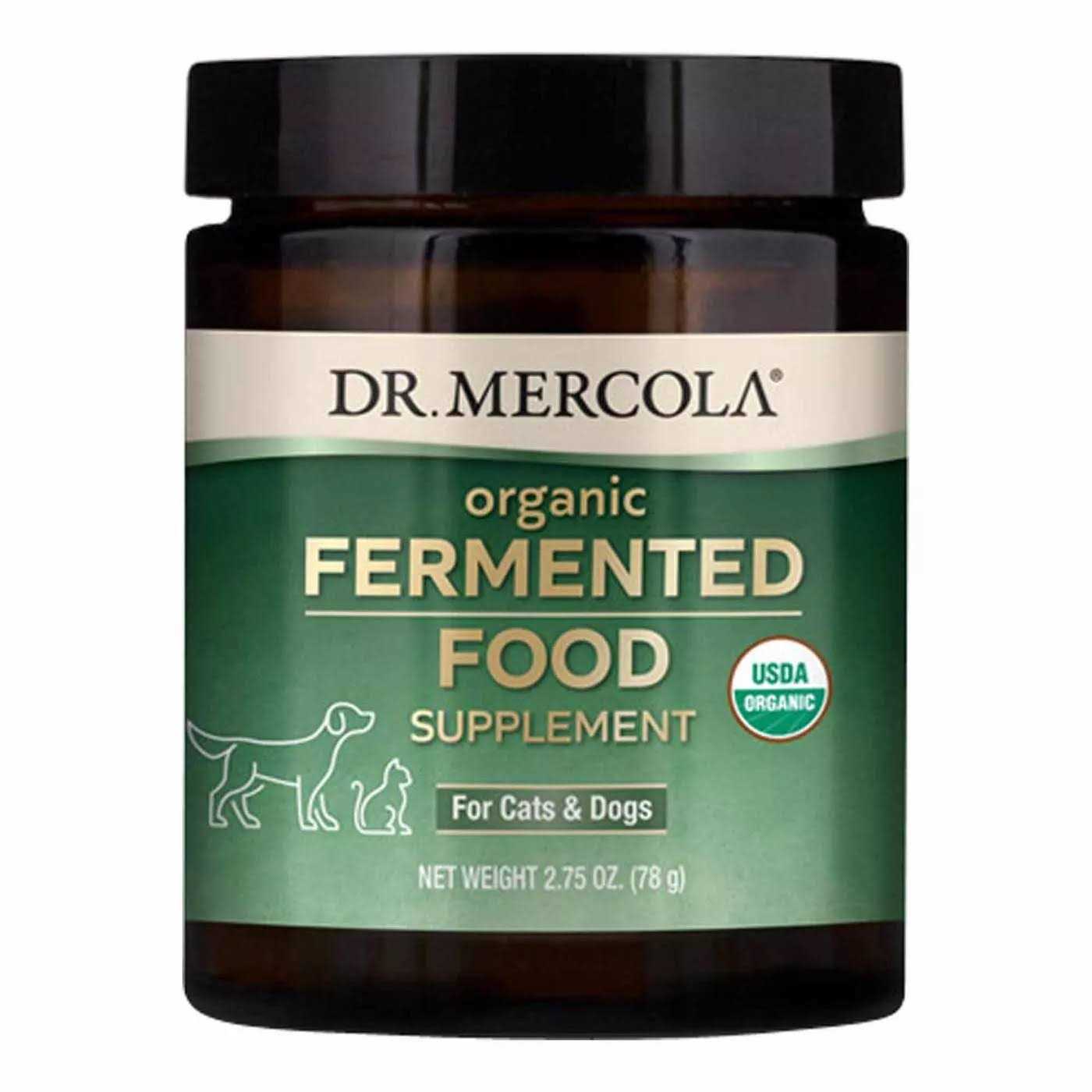 Dr. Mercola Organic Fermented Food Supplement for Cats & Dogs - Pet Supplies online store