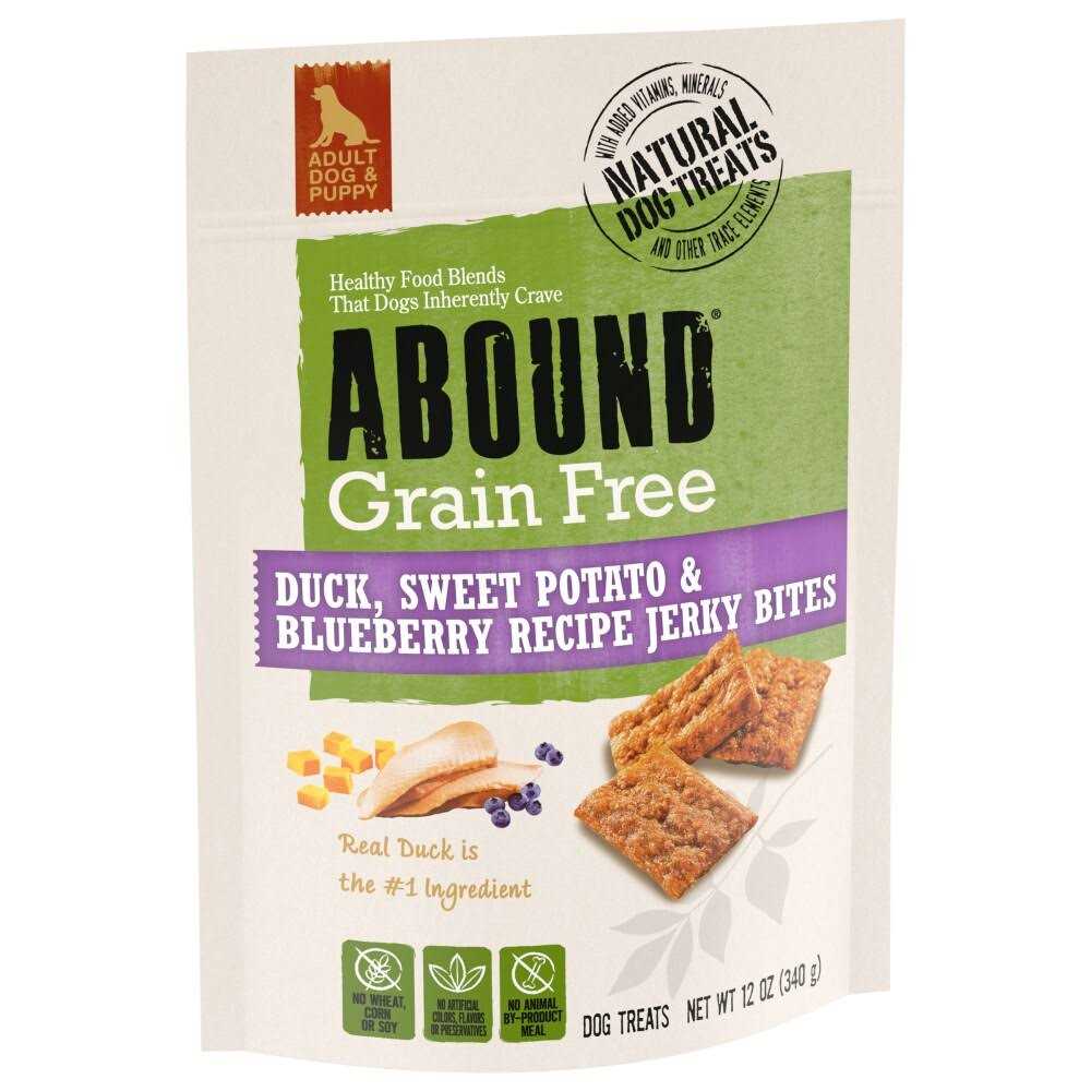 Abound Grain Free Jerky Bites Dog Treats - Pet Supplies online store