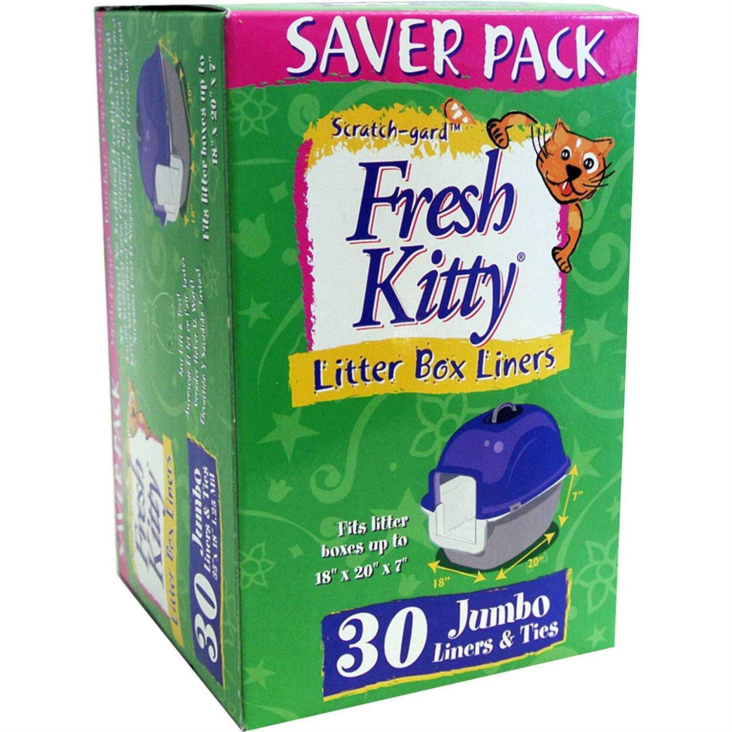 Fresh Kitty Litter Box Liners - Pet Supplies online store