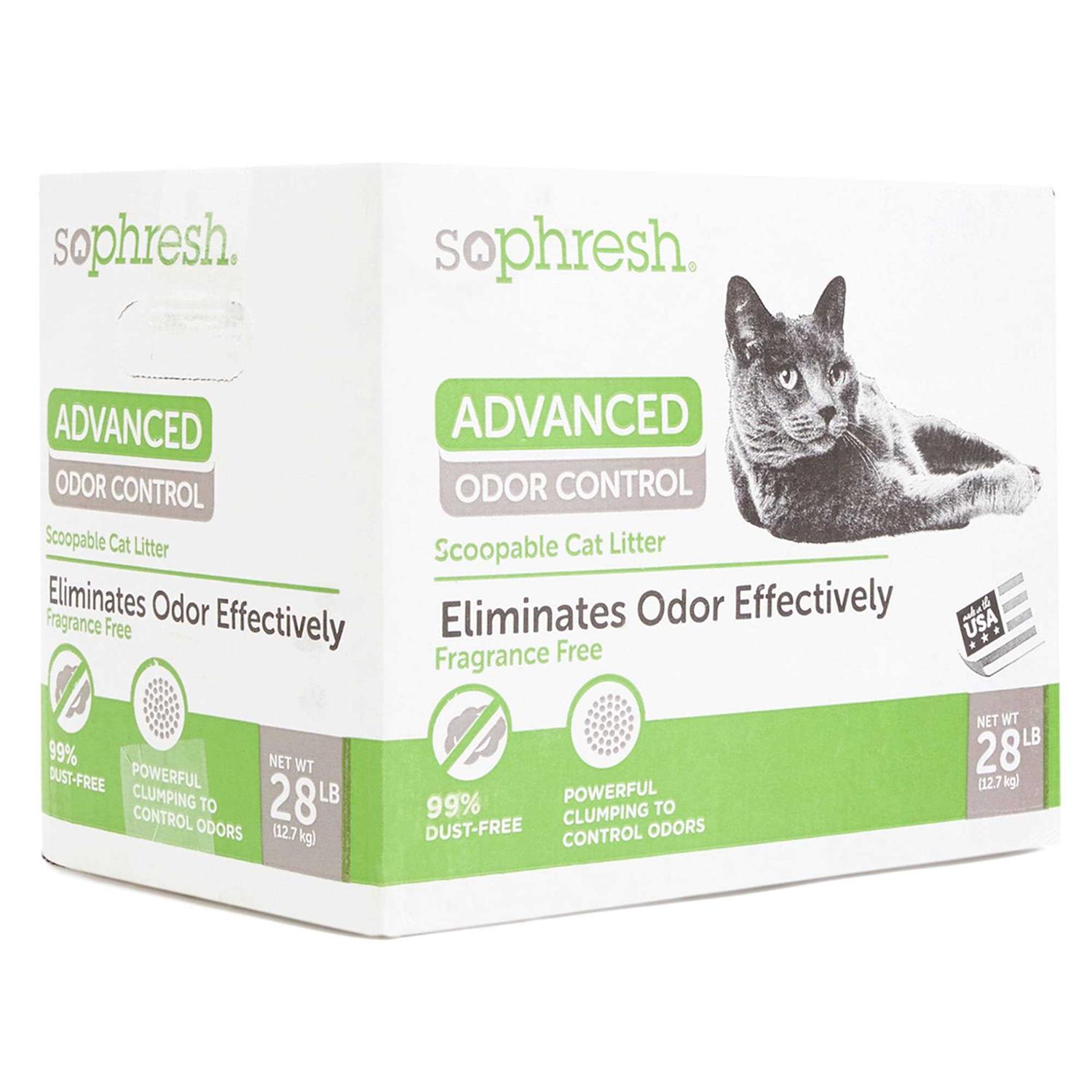 So Phresh Advanced Odor Control Scoopable Cat Litter - Pet Supplies online store