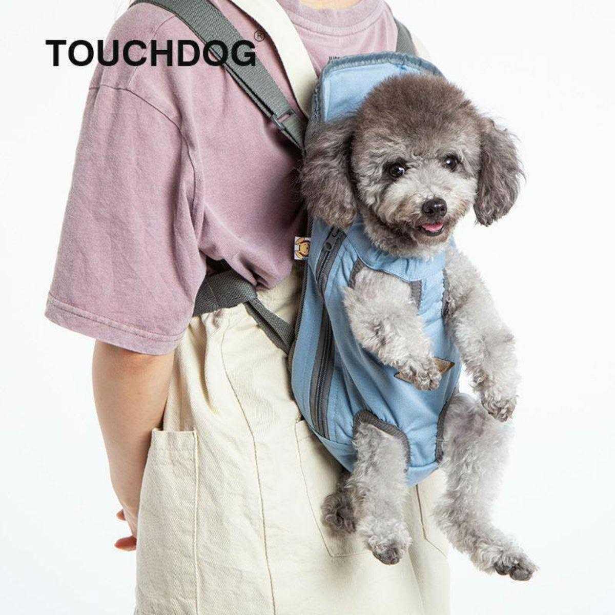 Touchdog Wiggle-Sack Fashion Designer Front and Backpack Dog Carrier - Pet Supplies online store