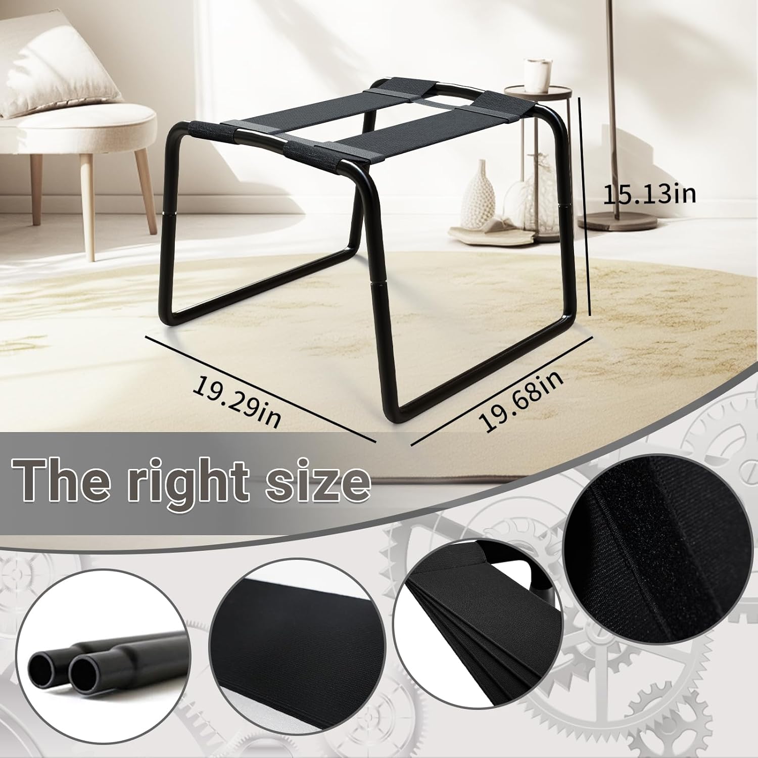 Sx Adjustable Folding Se Chair Portable Posture Assist Chair Adult Bouncy Couples Stool Multifunction Detachable Stool Elastic Waterproof Furniture for Bedroom Bathroom f614-5