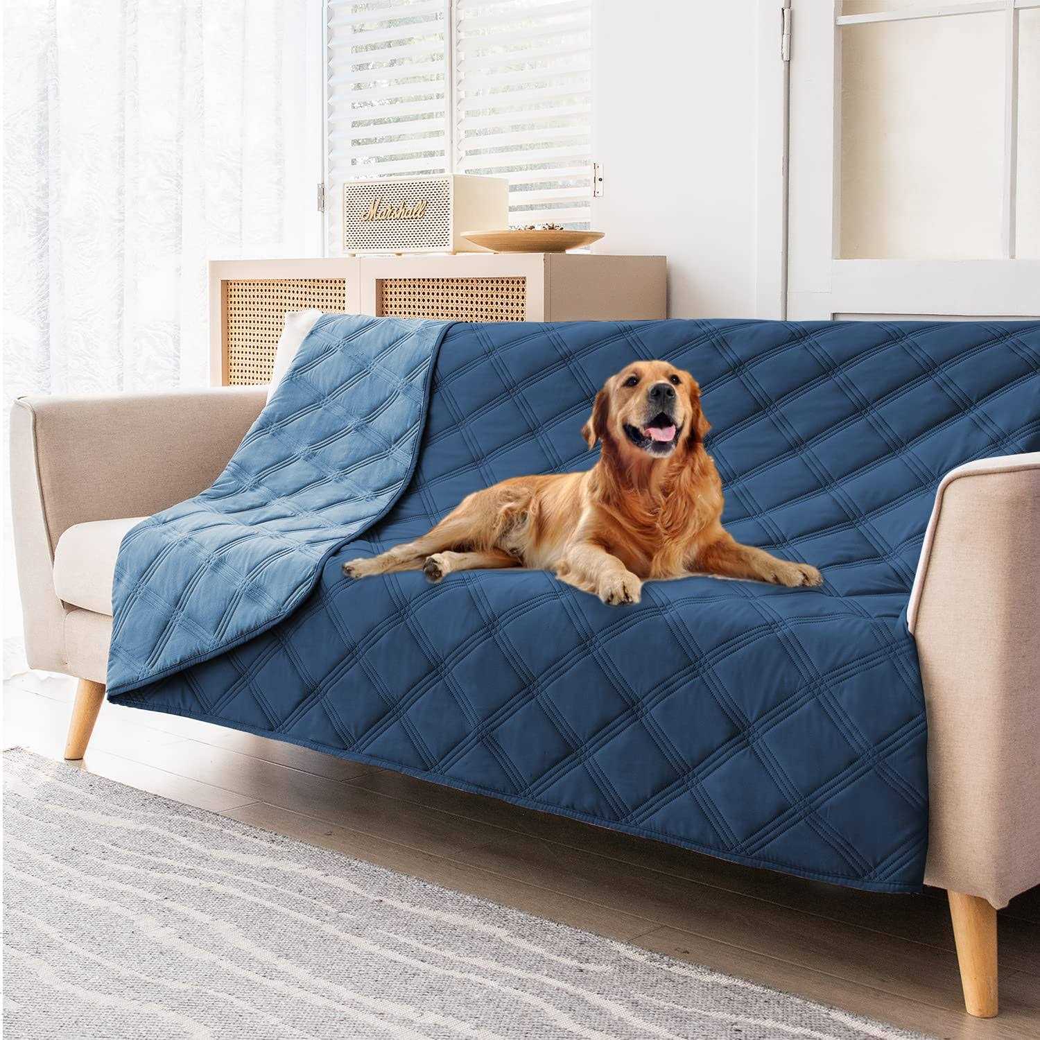 SUNNYTEX Waterproof & Reversible Dog Bed Cover Pet Blanket Sofa - Pet Supplies online store