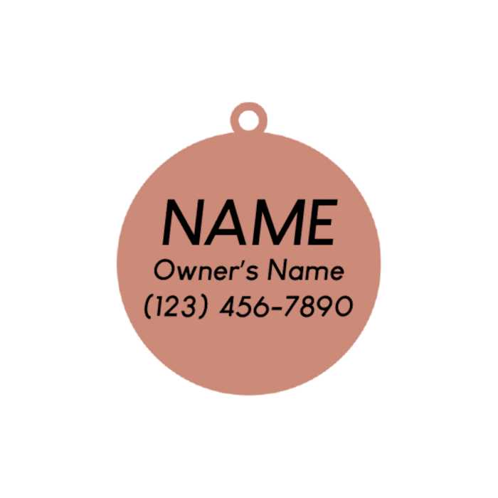 Two Tails Pet Company Rose Gold Have Your People Pet ID Tag - Pet Supplies online store
