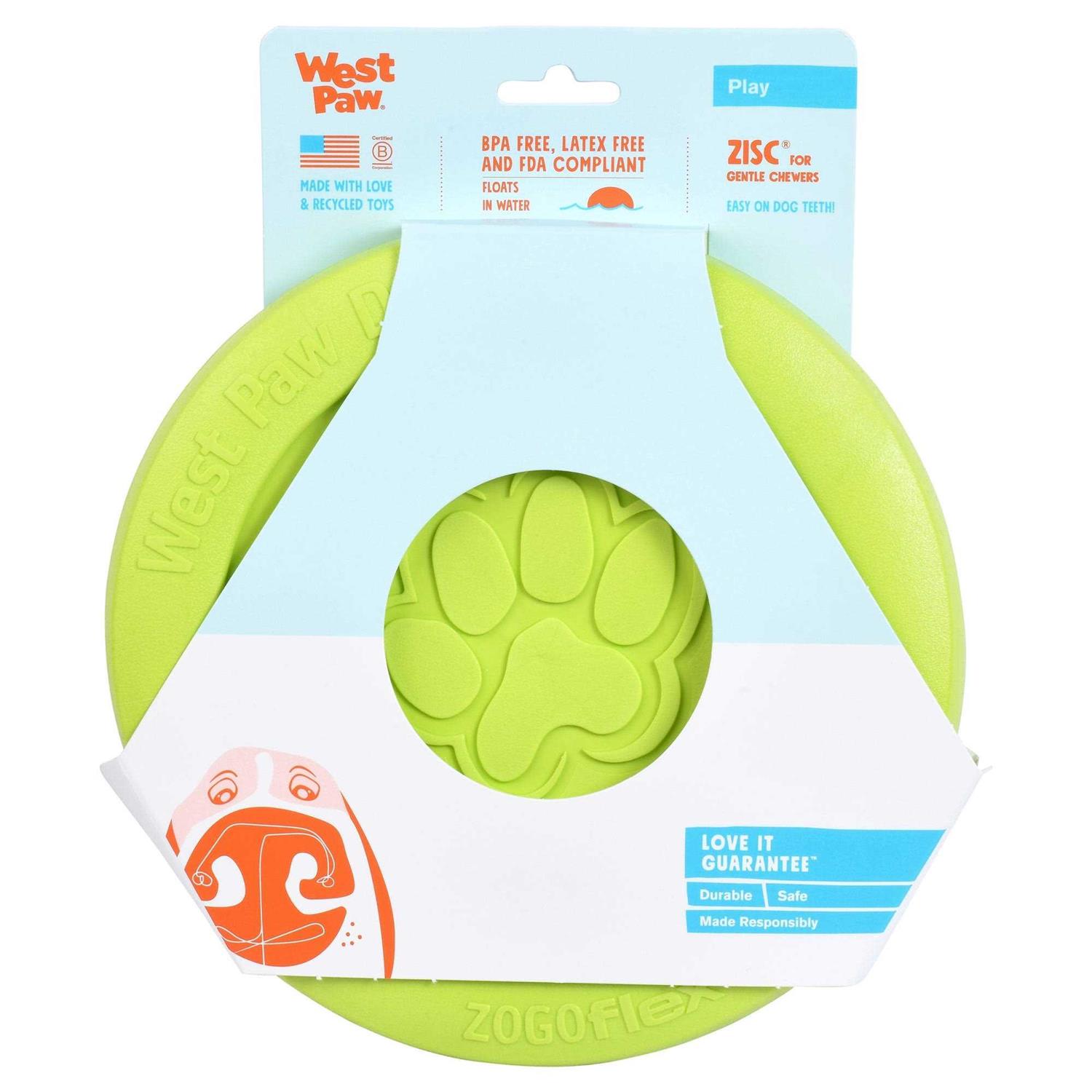 West Paw Zisc Dog Toy - Pet Supplies online store