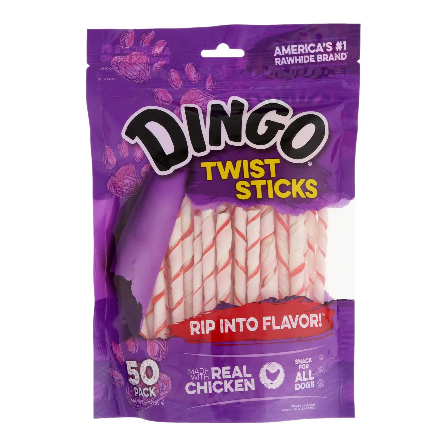Dingo Twist Sticks - Pet Supplies online store