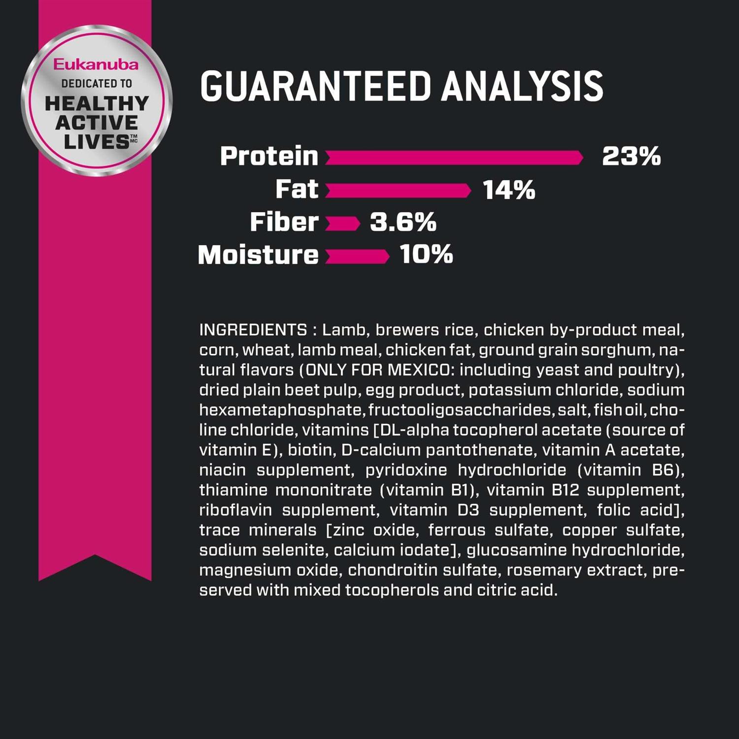 Eukanuba Adult Dry Dog Food - Pet Supplies online store