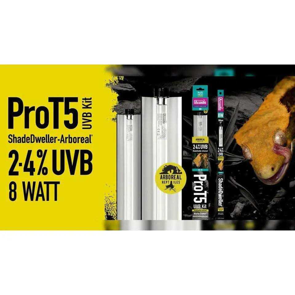 Arcadia ShadeDweller Pro Arboreal T5 UVB Kit - Pet Supplies online store