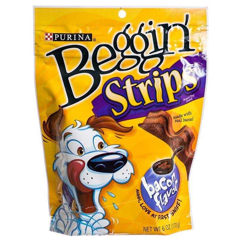 Purina Beggin Bacon Strips Dog Treats - Pet Supplies online store
