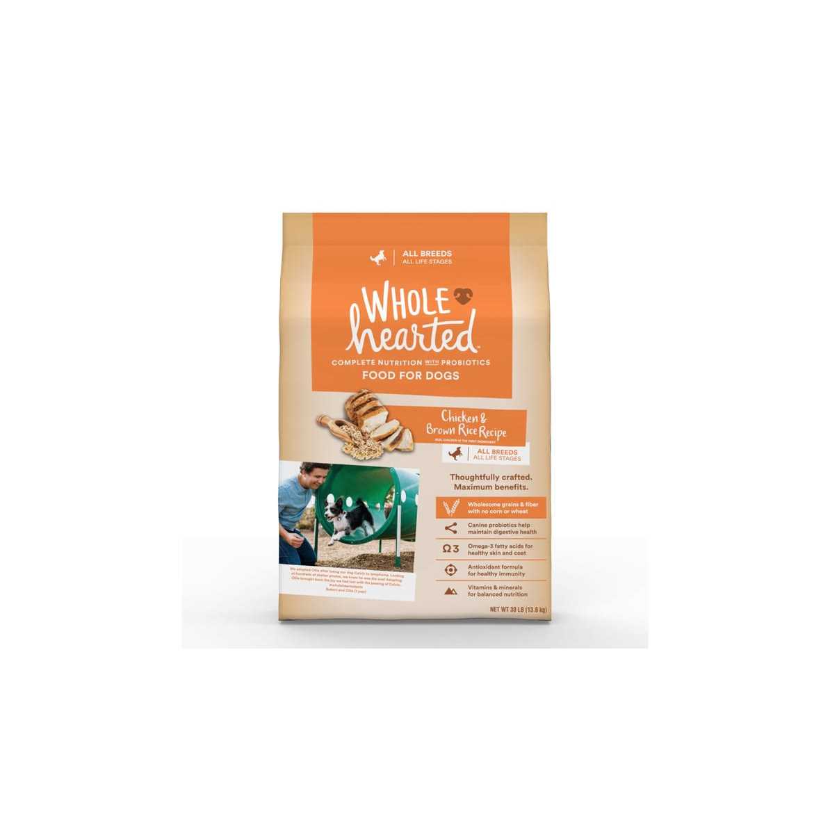 WholeHearted All Life Stages Chicken and Rice Recipe Dry Dog Food - Pet Supplies online store