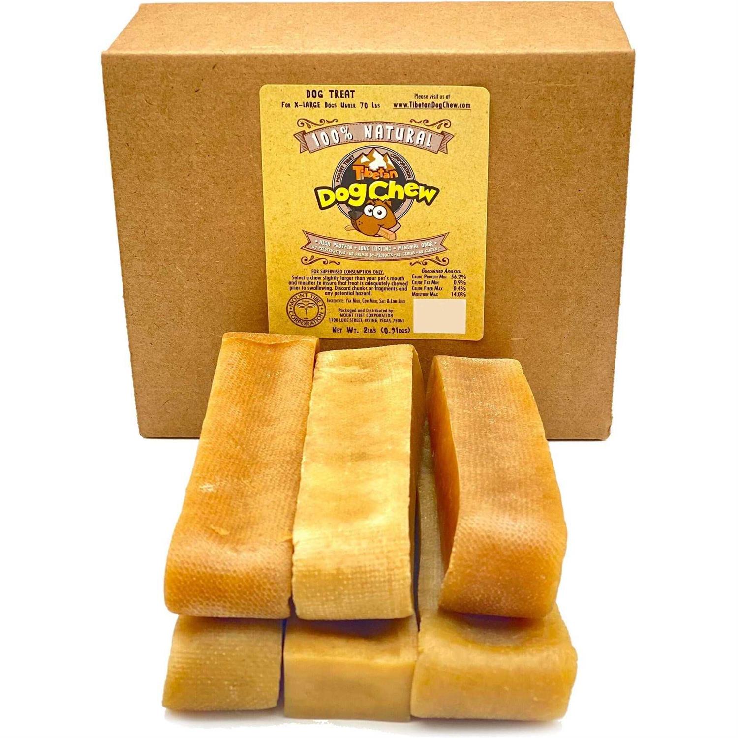 Tibetan Dog Chew Himalayan Yak Cheese Bone for X-Large Dogs - Pet Supplies online store