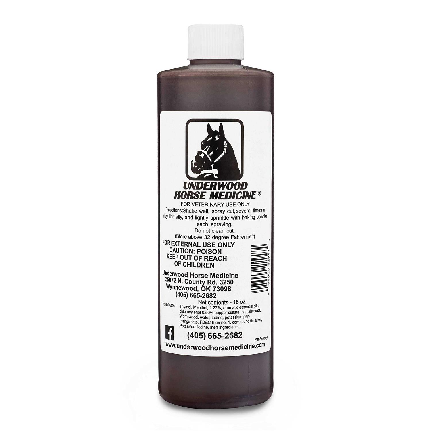 Underwood Horse Medicine Topical 16oz - Pet Supplies online store