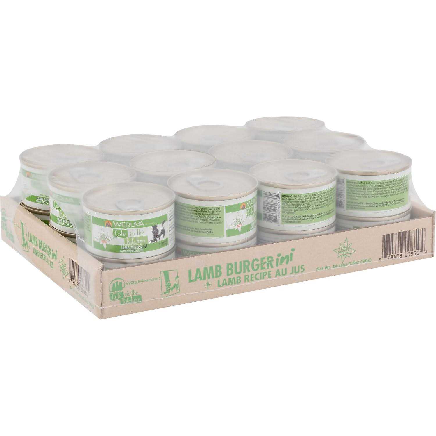 Weruva Cats in The Kitchen Lamb Burgini - Pet Supplies online store