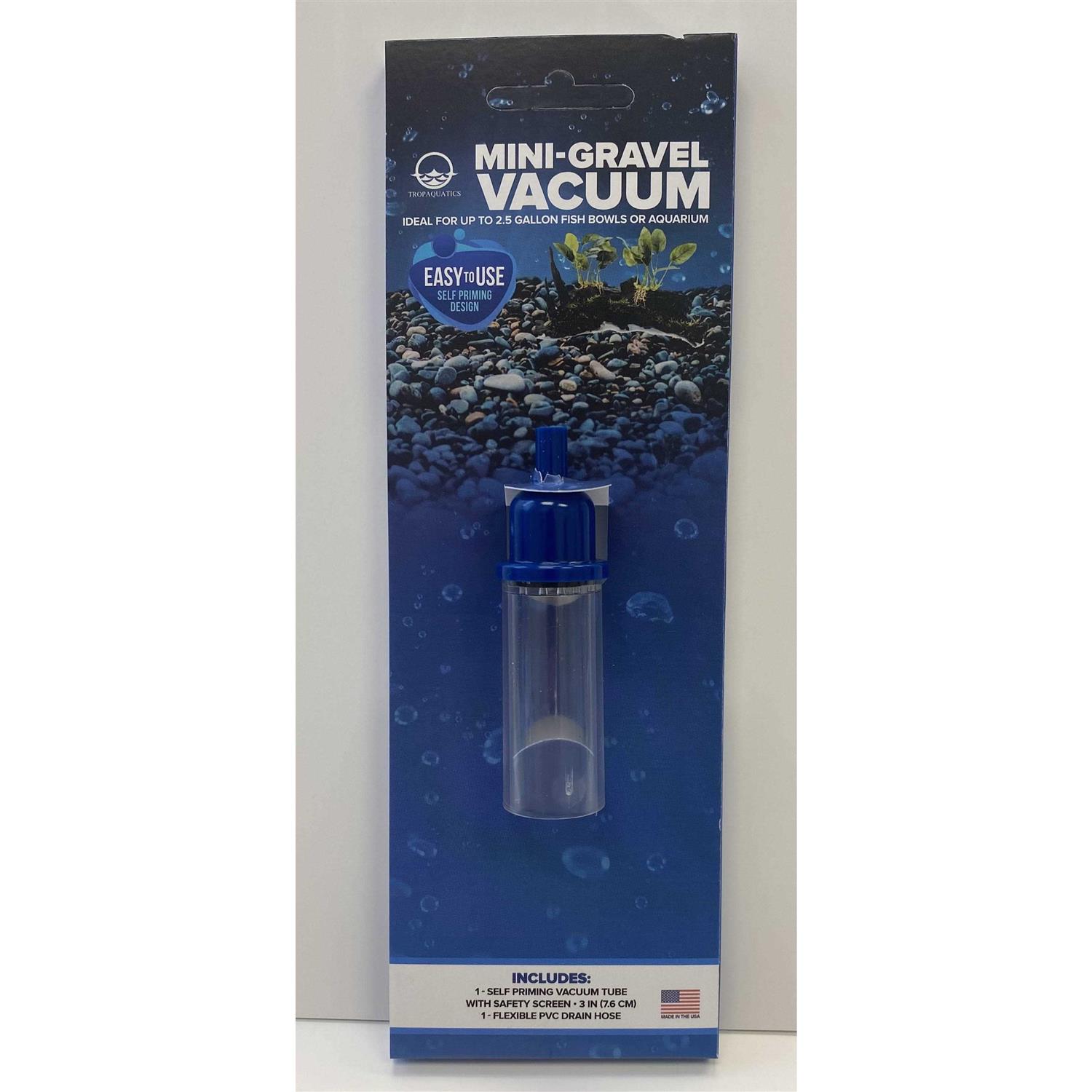 Tropaquatics Mini-Gravel Vacuum for Aquariums - Pet Supplies online store