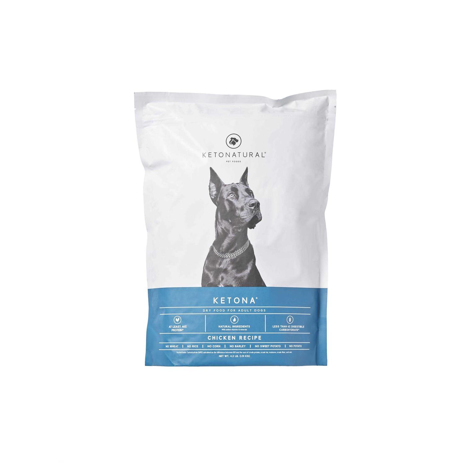 Ketona Chicken Recipe Adult Dry Dog Food Natural Low Carb High Protein - Pet Supplies online store