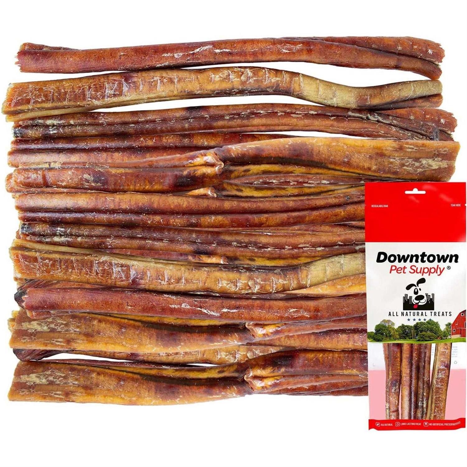 Downtown Pet Supply Bully Sticks For Dogs Thick Rawhide Free Dog Chews - Pet Supplies online store