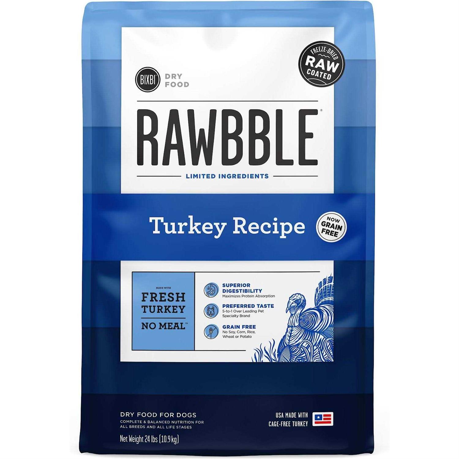 Bixbi Rawbble Dry Dog Food - Pet Supplies online store