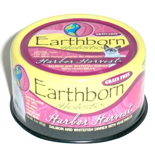 Earthborn Holistic Harbor Harvest Natural Canned Cat Food, 3-oz, 24 ct - Pet Supplies online store