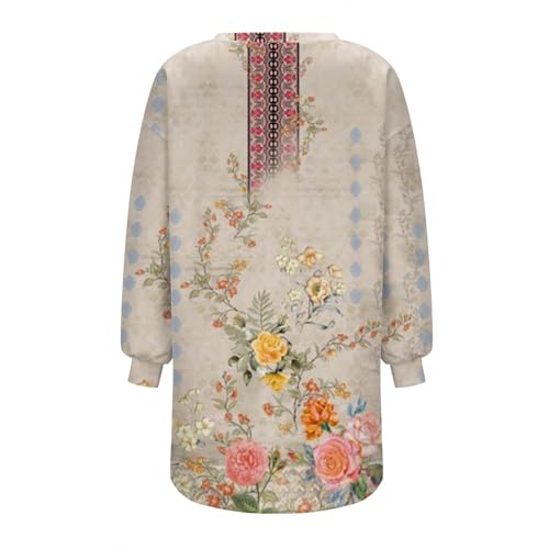 Cute Sweaters For Teen Girls Women Casual Long Sleeve Fall Sweaters Crew Neck Soft Ribbed Pullover Loose Fit Jumper