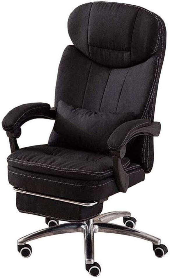 Halter Reclining Office Chair - Executive Adjustable Rolling Swivel Chair Headrest with Retractable Footrest V