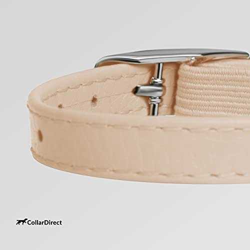 CollarDirect Leather Cat Collar with Bell Kitten Collar, Small and Big Cat Collar for Boy Cats - Pet Supplies online store