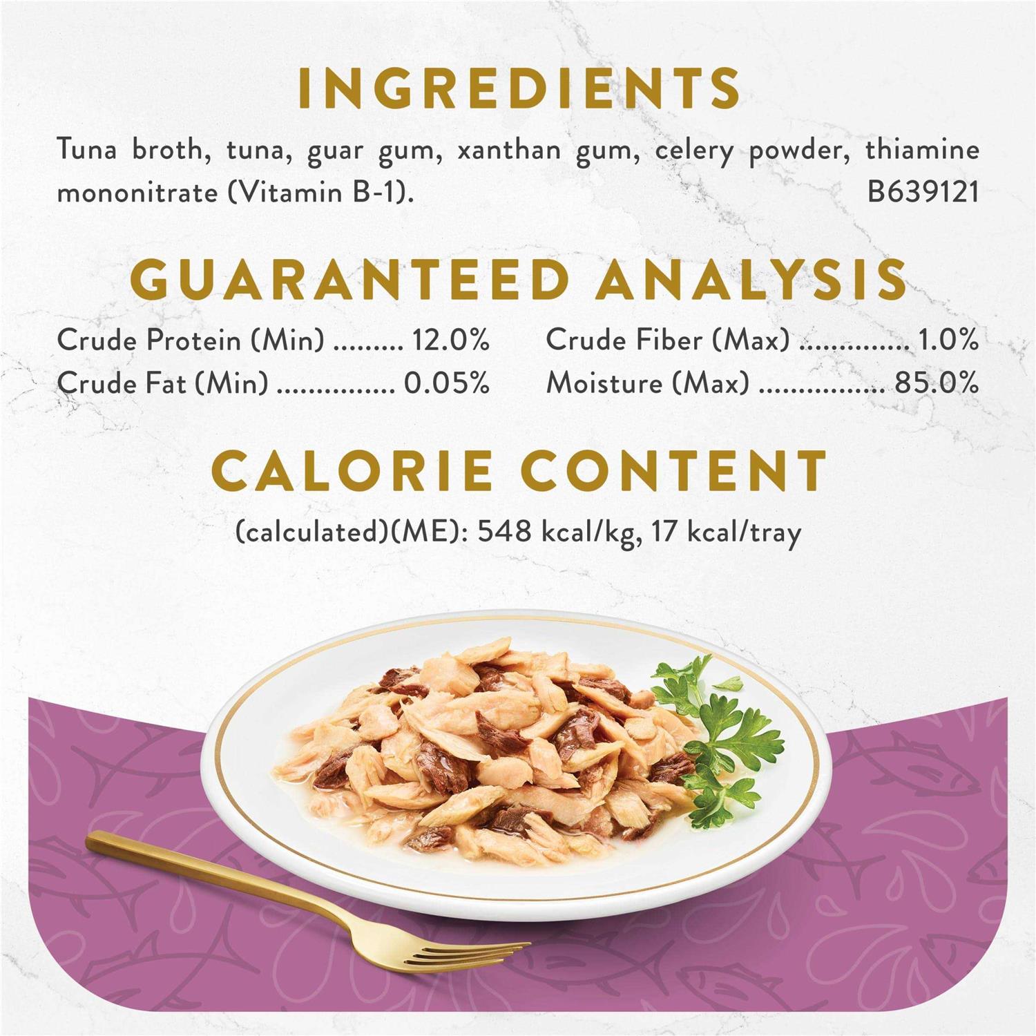 Fancy Feast Appetizers Grain-Free Flaked Tongol Tuna Appetizer in Savory Broth Wet Cat Food - Pet Supplies online store