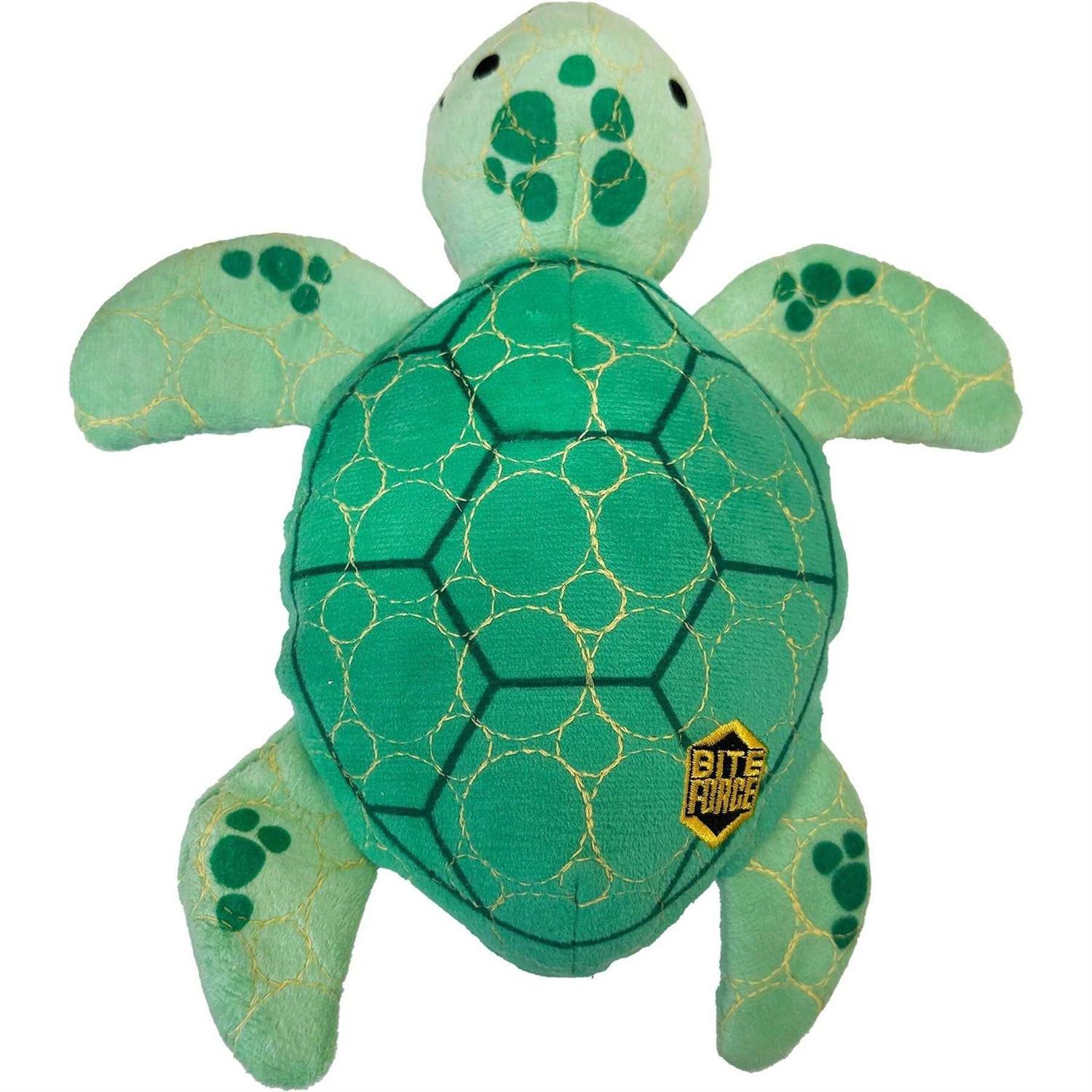 Bite Force Durable Plush Turtle Dog Toy - Pet Supplies online store