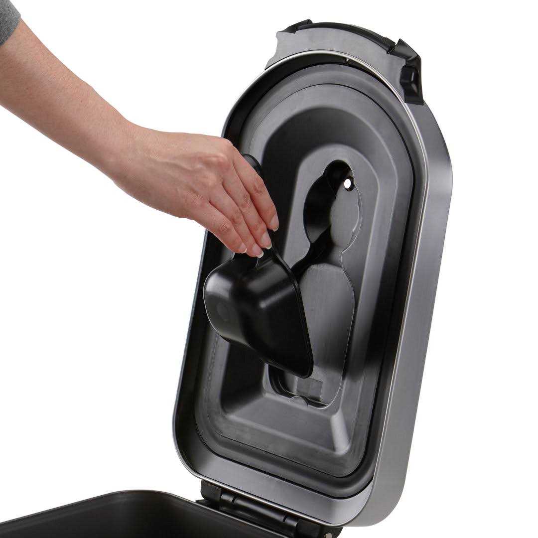 simplehuman Pet Food Can White Steel - Pet Supplies online store