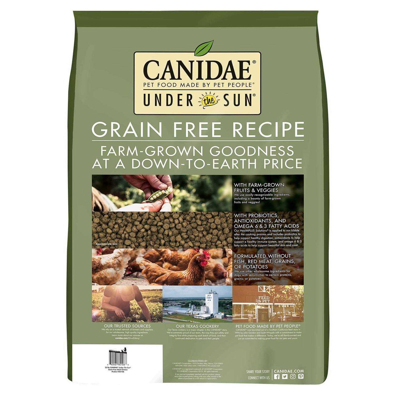 Canidae Under the Sun Grain-Free Dry Dog Food Chicken - Pet Supplies online store