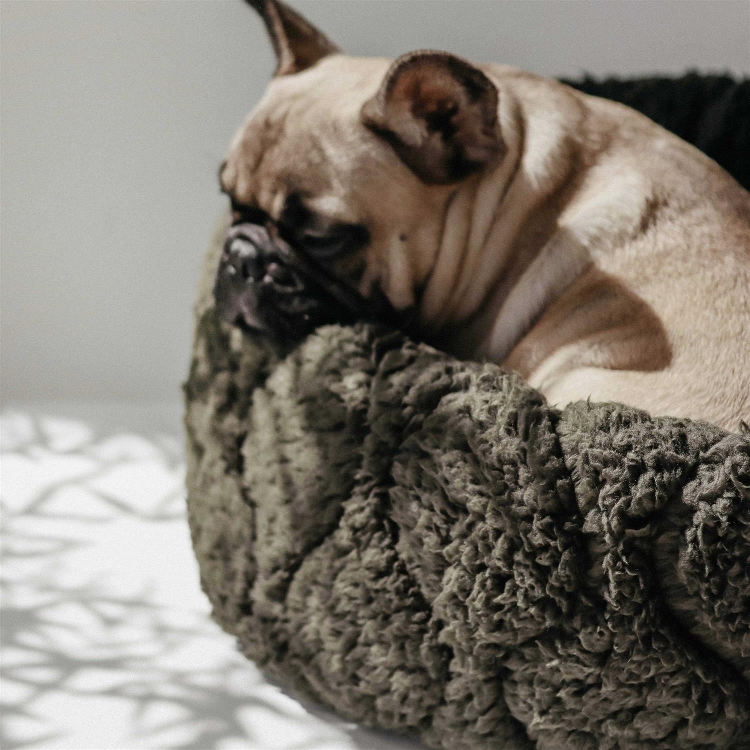 Lambwolf Collective Reversible Donut Pet Bed - Pet Supplies online store